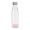 Trinkflasche RETUMBLER-myTOULON GLASS, transparent, hellmagenta