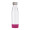 Trinkflasche RETUMBLER-myTOULON GLASS, transparent, magenta