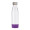 Trinkflasche RETUMBLER-myTOULON GLASS, transparent, lila