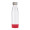 Trinkflasche RETUMBLER-myTOULON GLASS, transparent, rot