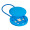 4-in-1 Ladekabel REEVES-CONVERTICS COLOR, cyan