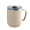 Thermobecher RETUMBLER-myNIZZA CERAMIC, beige, schwarz