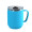 Thermobecher RETUMBLER-myNIZZA CERAMIC, cyan, schwarz