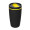Thermobecher RETUMBLER-METZ, schwarz, gelb, gelb