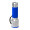 Taschenlampe REEVES-myFLASH 700, silber, blau, blau