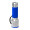 Taschenlampe REEVES-myFLASH 700, silber, blau, blau
