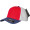 CrisMa Cap mit Mesheinsatz, rot