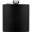 ZORR Flachmann 6OZ/169,8 ml, schwarz matt