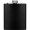 ZORR Flachmann 7 OZ/198,1 ml, schwarz matt