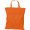 Baumwolltasche mit kurzen Henkeln MARSHALL, orange