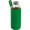 Trinkflasche aus Glas mit Neoprenüberzug, 1.000ml, grün