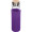 Glasflasche mit Neoprenüberzug, 600ml, violett