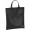 Einkaufstasche aus recyceltem Non Woven, schwarz