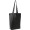 Fairtrade Baumwolltasche mit Bodenfalte PIOTR, schwarz