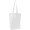 Fairtrade Baumwolltasche mit Bodenfalte PIOTR, weiss