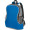 Rucksack mit Seitenfächern aus Polyester, blau