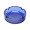Glasaschenbecher, blau-transparent