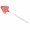 Fliegenklatsche "Brummi", weiß, rot