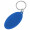 Schlüsselanhänger "Oval", blau