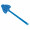 Fliegenklatsche, mini, blau