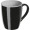 Tasse aus Keramik, 300ml AUSTIN, schwarz