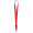 Schlüsselband/Lanyard "Standard", Leuchtrot (ca. Pantone 032C)