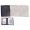 CreativDesign® Ausweistasche "CD", schwarz, rot, grau
