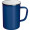 Emaille Tasse GENE, blau