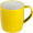 Tasse aus Porzellan, 300ml, gelb