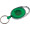 Schlüsselanhänger mit Karabiner und ausziehbarem Schlüsselring DIANA, grün