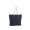 ATHENS. Strandtasche aus recycelter Baumwolle (70 %) und recyceltem Polyester (30 %) (220 g/m²), blau
