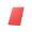 ANNE. A5 Notizbuch aus recyceltem Polyester (100% rPET) mit linierten Seiten, rot