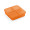 ROBERTS. Tablettenbox mit 4 Fächern, orange