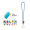 WATFORD. SET Lanyard Tube Long (Ø 7 mm) mit 9 mm Auslösekarabiner, Ø 7 mm Sicherheitsverschluss und 91 x 68 mm starrem Ausweis-/Kartenhalter, gelb hexachrome
