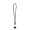 GOSPORT. SET Lanyard Tube Long (Ø 7 mm) mit 9 mm Auslösekarabiner und Handyhalterung, 300 - schwarz