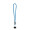 GOSPORT. SET Lanyard Tube Long (Ø 7 mm) mit 9 mm Auslösekarabiner und Handyhalterung, 303 - blau