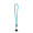 GOSPORT. SET Lanyard Tube Long (Ø 7 mm) mit 9 mm Auslösekarabiner und Handyhalterung, 304 - hellblau