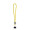 GOSPORT. SET Lanyard Tube Long (Ø 7 mm) mit 9 mm Auslösekarabiner und Handyhalterung, 310 - gelb