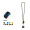 STAFFORD. SET Lanyard NAUTIC Long (Ø 7 mm) mit 9 mm Schnappkarabiner und Handyhalterung, orange hexachrome
