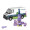 3D-Präsent "Transporter" Ostern, Milka Schokoladen-Eier und Schmunzelhase