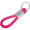 Metall-Schlüsselanhänger mit Kordel ERNEST, pink