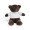 BEAR. Teddybär Plüschtier mit T-Shirt, weiß
