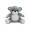 BEARY. Plüschtier Teddybär, grau