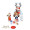 3D-Präsent "Rentier" Weihnachten, Lindt Minis und Nikolaus