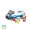 3D-Präsent "Transporter", Fairtrade® Schokolade