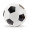 BRYCE. Fussball aus PVC, schwarz