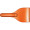 Eiskratzer transparent gefrostet, orange