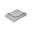 GALLIOT. Polar-Decke (180 g/m²) aus Polyester (100% rPET), grau