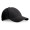 CHRISTOPHE. Sandwichmütze aus 100% Baumwolle (260 g/m²), schwarz