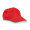 CAMPBEL. Kappe aus Polyester, rot